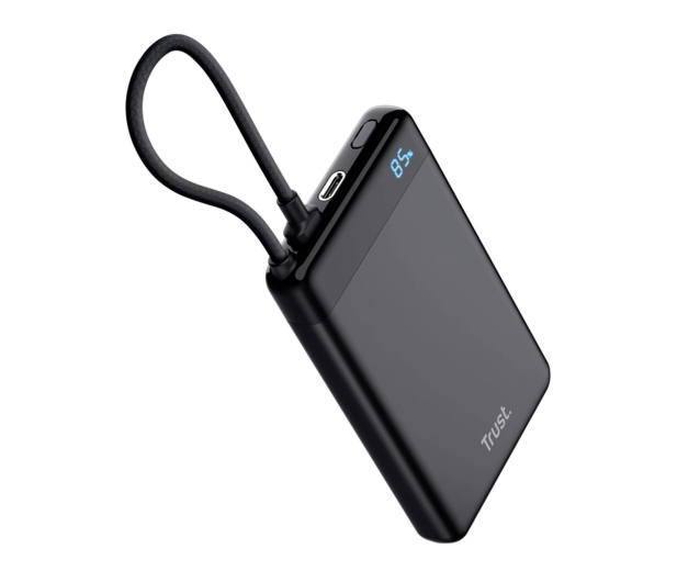 Trust FIERA 10000mAh POWERBANK FIXED CABLE - 1489330 - zdjęcie 2